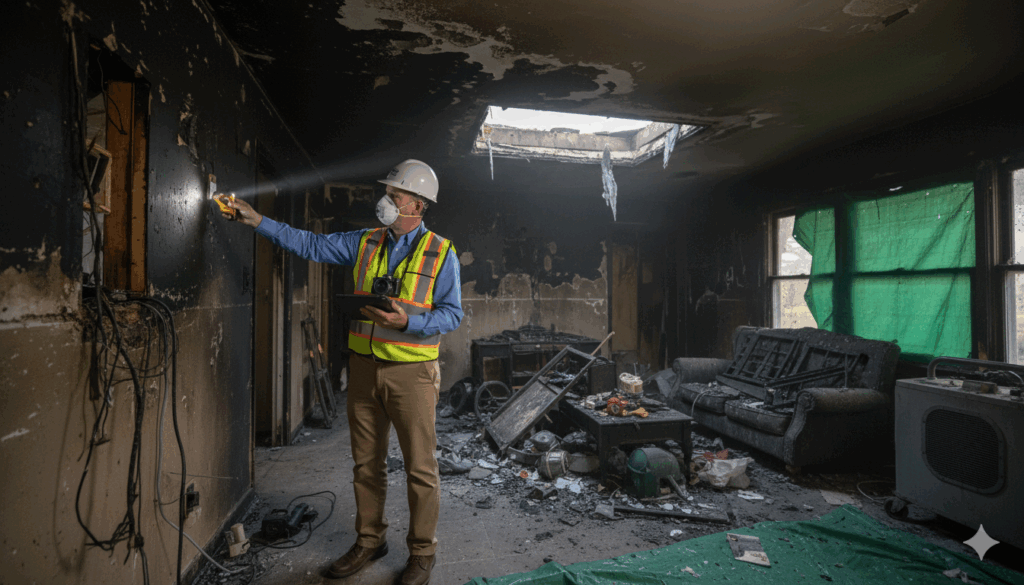 fire restoration insurance claim adjuster tampa fl