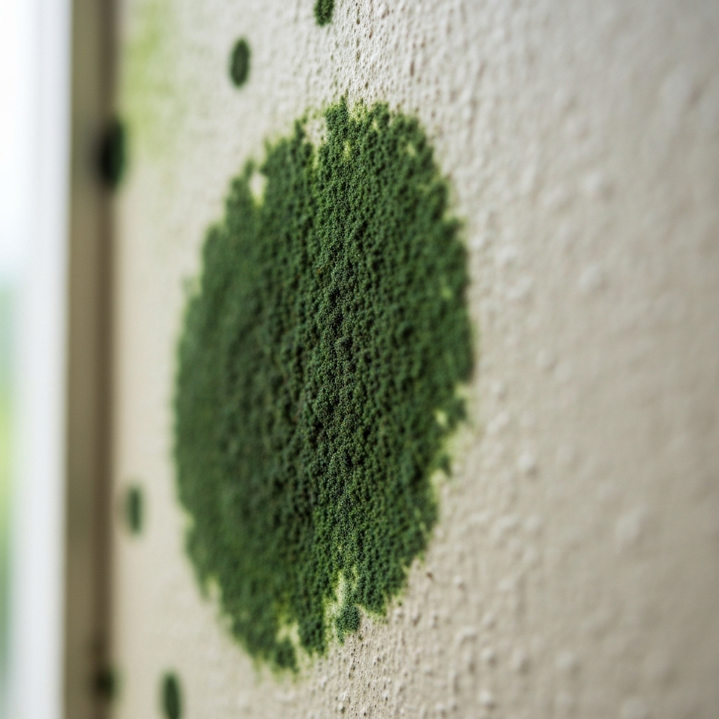 Mold growth on Tampa home wall