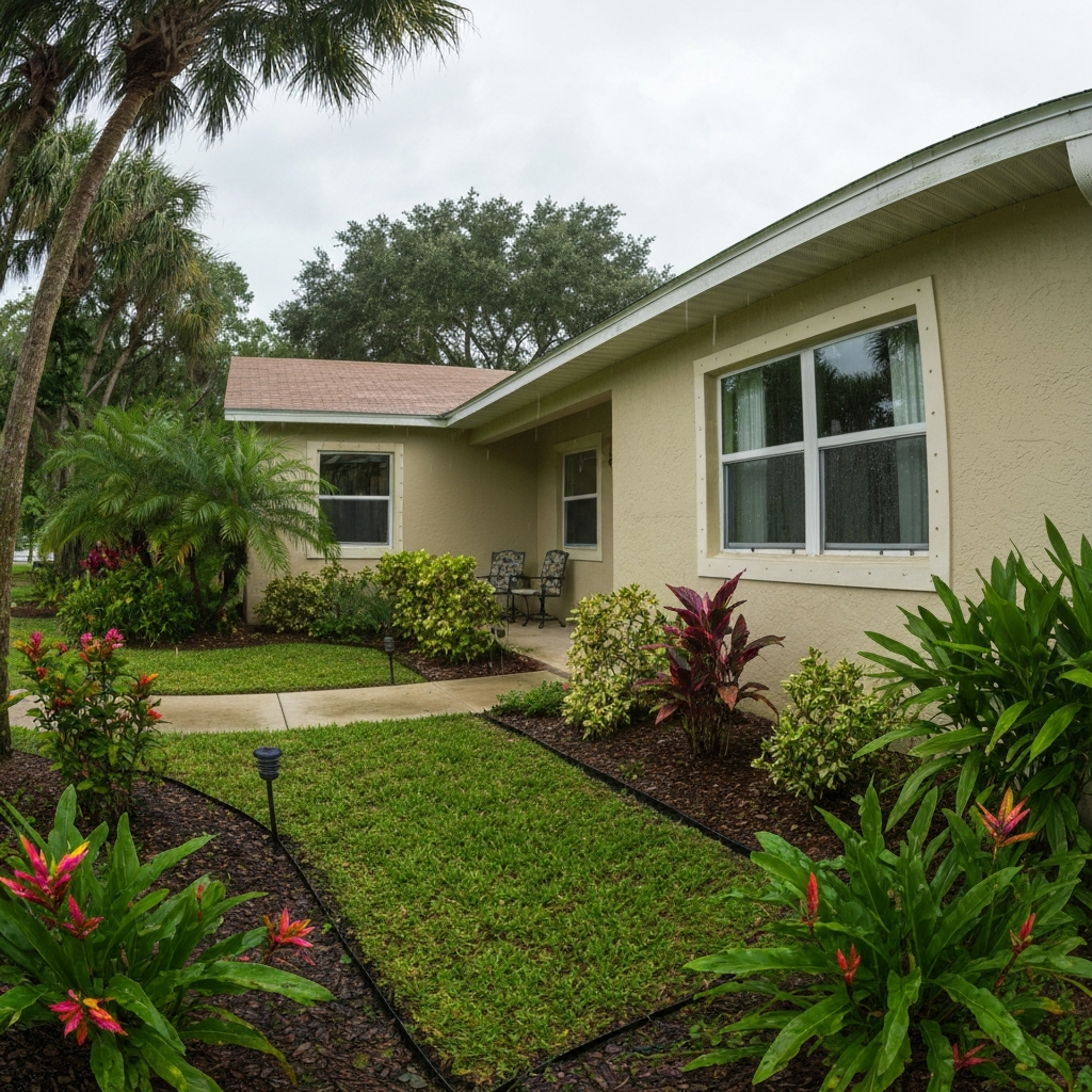 Florida home showing humidity signs