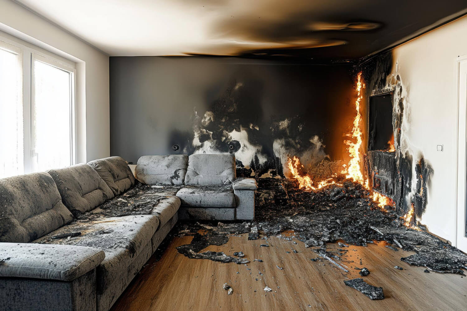 Fire & Smoke Damage Restoration Services in Royal Palm Beach